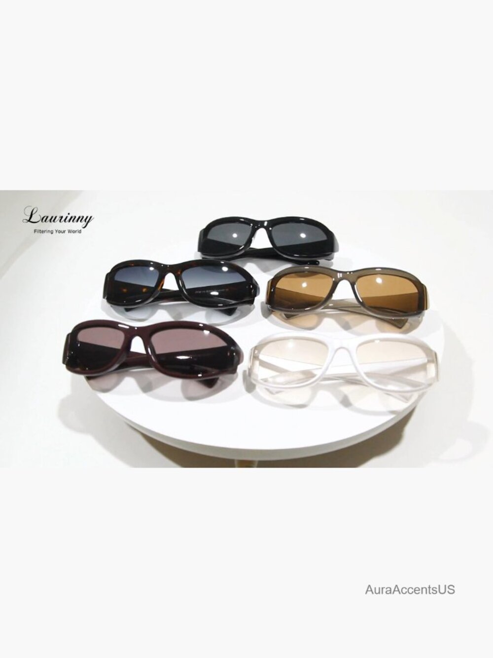 Y2K Wrap Around Sunglasses Rave Festival Thick Frame Hollow Out Sporty Shades - Picture 7 of 7